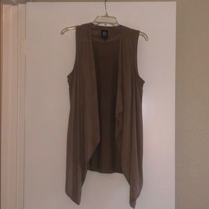 Bobeau Suede Vest - M